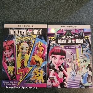2 Monster High DVD Movies